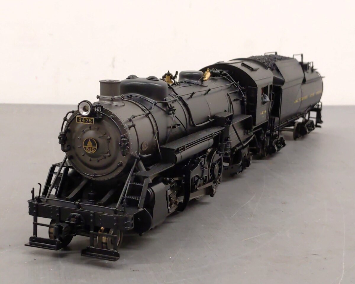 3rd Rail 4478 O BRASS Baltimore & Ohio Q-4B Mikado Steam Loco & Tender #4478 EX/Box