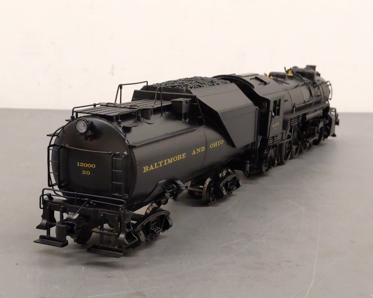 3rd Rail 4478 O BRASS Baltimore & Ohio Q-4B Mikado Steam Loco & Tender #4478 EX/Box