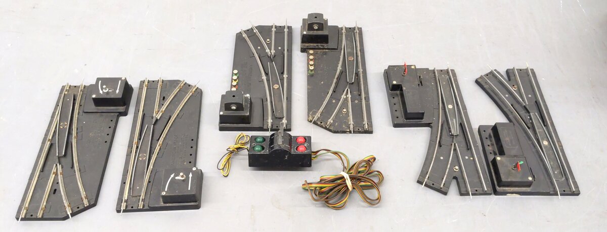 American Flyer Vintage S Control Switch Tracks: 26670, 720A, 722 [3] VG