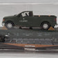 Menards 279-9433 O Scale Army Flatcar w/ Pickup Truck EX/Box
