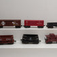 Lionel & Atlas O Gauge Assorted Freight Cars #122076,32887,6012,19216,6017 [5] VG
