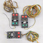 American Flyer 720A Vintage S Electric Remote Control Switches (3 Pairs) VG