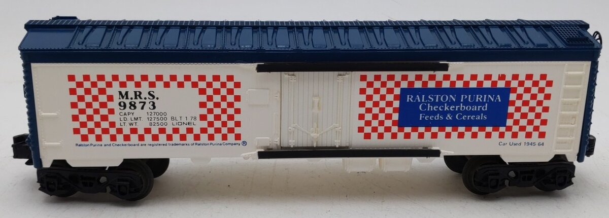 Lionel 6-9873 O Gauge Ralston Purina Billboard Reefer Car #9873 LN/Box