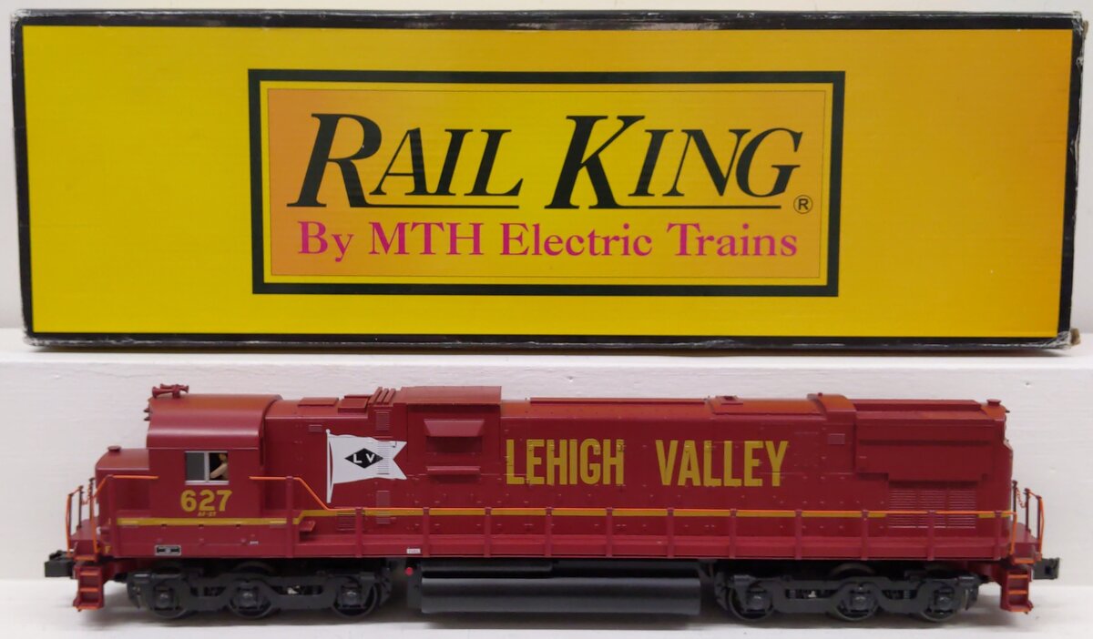 MTH 30-20665-1 O Scale Lehigh Valley C628 Diesel Locomotive #627 w/ PS 3.0 EX/Box