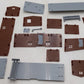 Bachmann 45983 O Plasticville Hobo Jungle 2-Shacks/Boxcar & Outhouse BuildingKit EX/Box