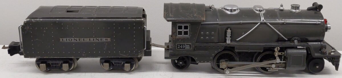 Lionel 249 Vintage O Lionel Lines Steam Locomotive w/ 265W