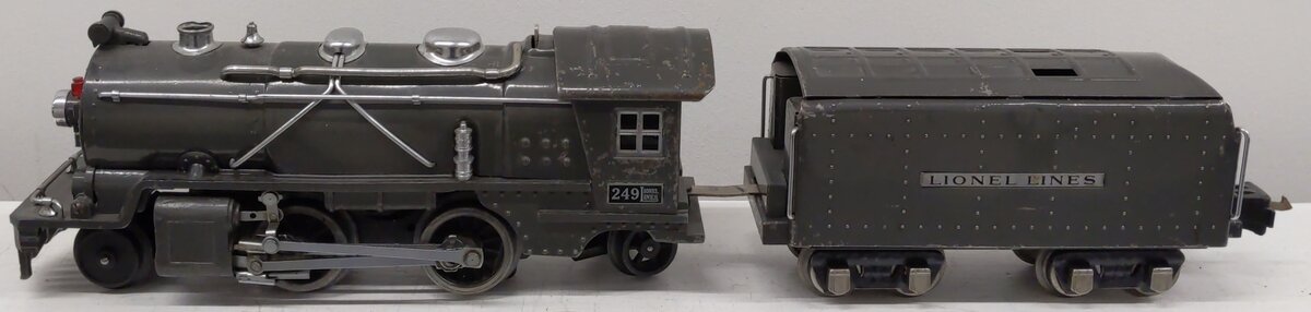 Lionel 249 Vintage O Lionel Lines Steam Locomotive w/ 265W