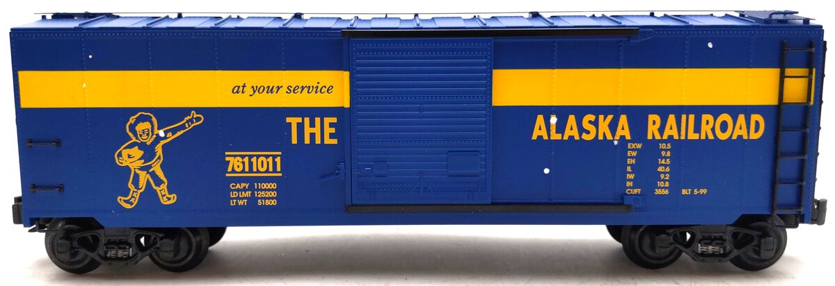 K-Line K761-1011 O Gauge Alaska Classic Boxcar #7611011 LN/Box