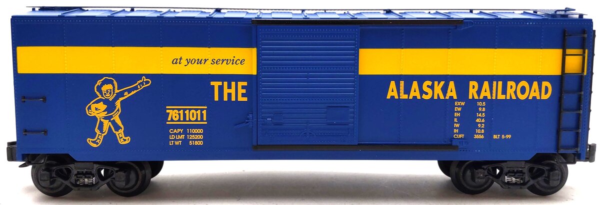 K-Line K761-1011 O Gauge Alaska Classic Boxcar #7611011 LN/Box