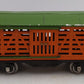 Lionel 513 Vintage Standard Gauge Lionel Lines Tinplate Cattle Car VG