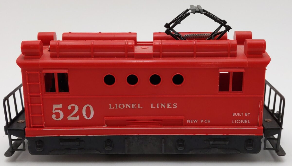 Lionel 520 Vintage O Postwar Powered Electric Box Cab Locomotive VG