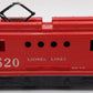 Lionel 520 Vintage O Postwar Powered Electric Box Cab Locomotive VG