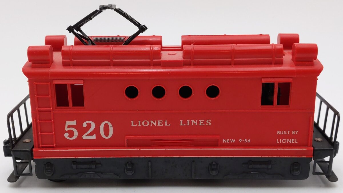 Lionel 520 Vintage O Postwar Powered Electric Box Cab Locomotive VG