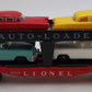 Lionel 6414 Vintage O Gauge Postwar Evans Autoloader with 4 Automobiles VG