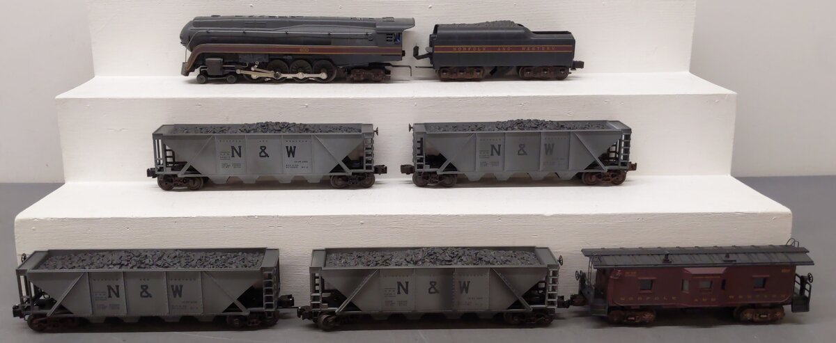 Lionel 6-11909 O Gauge Norfolk & Western Warhorse Steam Freight Set with TMCC EX/Box
