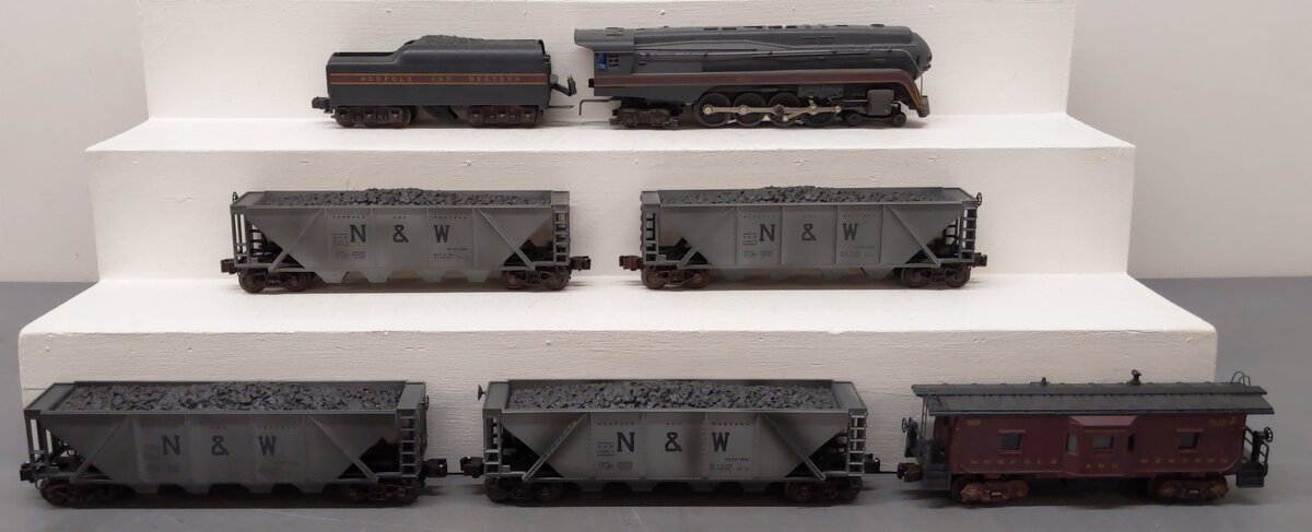 Lionel 6-11909 O Gauge Norfolk & Western Warhorse Steam Freight Set with TMCC EX/Box