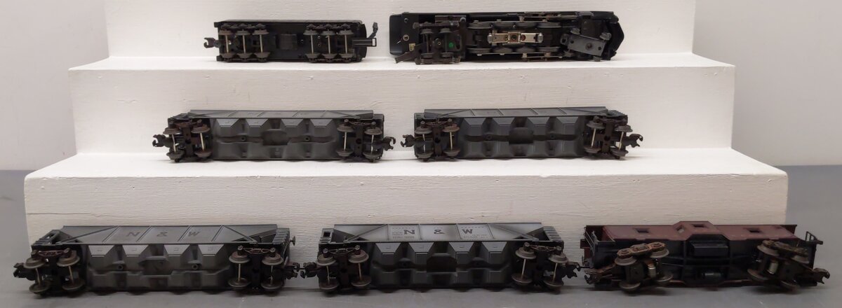 Lionel 6-11909 O Gauge Norfolk & Western Warhorse Steam Freight Set with TMCC EX/Box