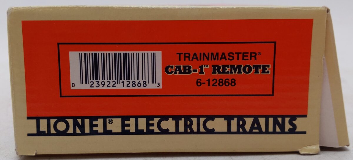 Lionel 6-12868 O Cab-1 Remote Controller EX/Box