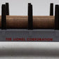 Lionel 6-16963 O Lionel Corporation Flatcar with Log Load #6411 VG/Box