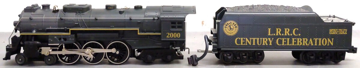 Lionel 6-18680 O L.R.R.C Hudson Traditional Steam Locomotive and Tender #2000 LN/Box