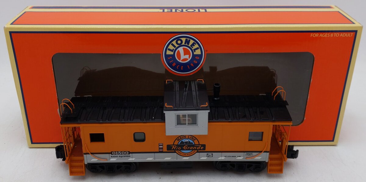 Lionel 6-17650 Denver Rio Grande Extended Vision Caboose #01500 EX/Box