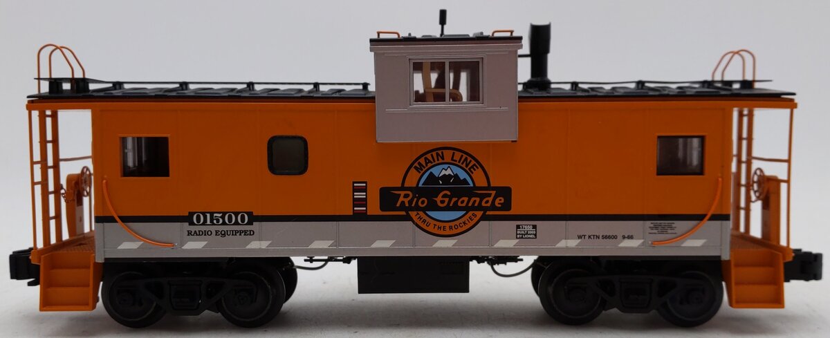 Lionel 6-17650 Denver Rio Grande Extended Vision Caboose #01500 EX/Box