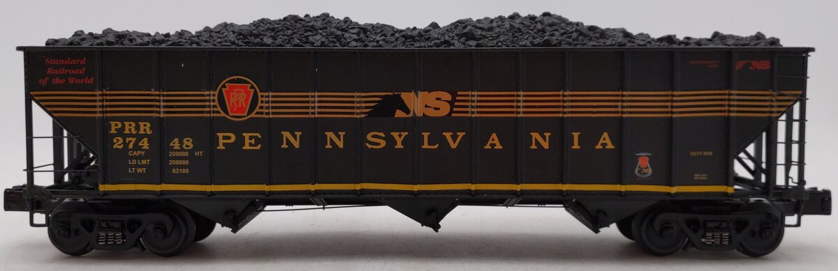 Lionel 6-27448 NS Heritage Pennsylvania Railroad 3-Bay Open Hopper Car #27448 EX/Box