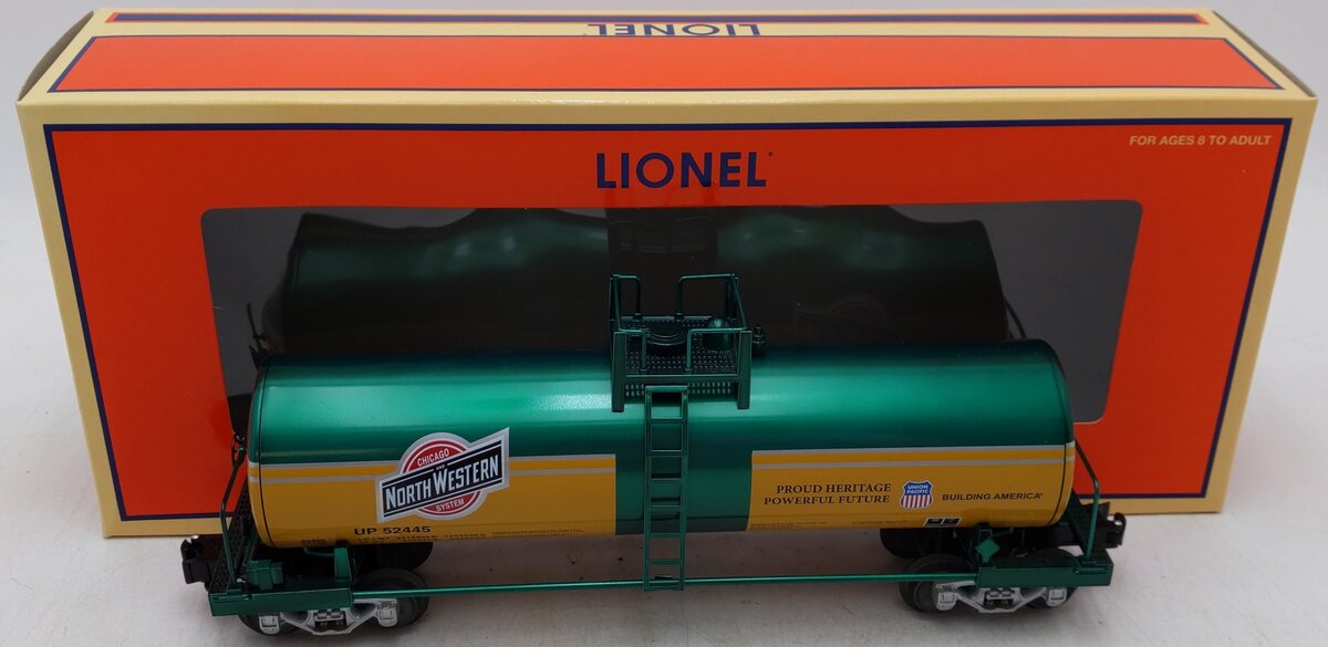 Lionel 6-52455 O Gauge LCCA CNW Heritage Unibody Tank Car #52445 EX/Box