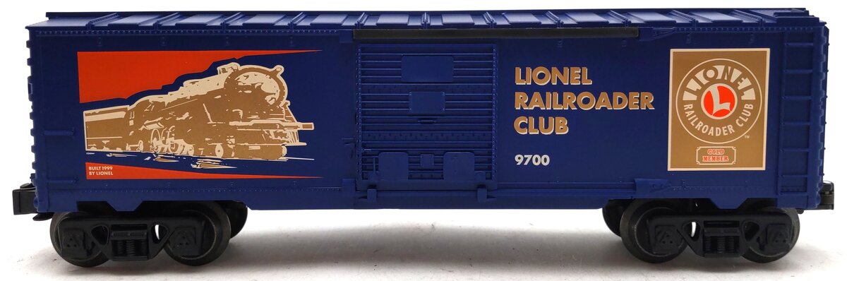 Lionel 6-19978 O Gauge Lionel RR Club Gold Member Boxcar Set LN/Box