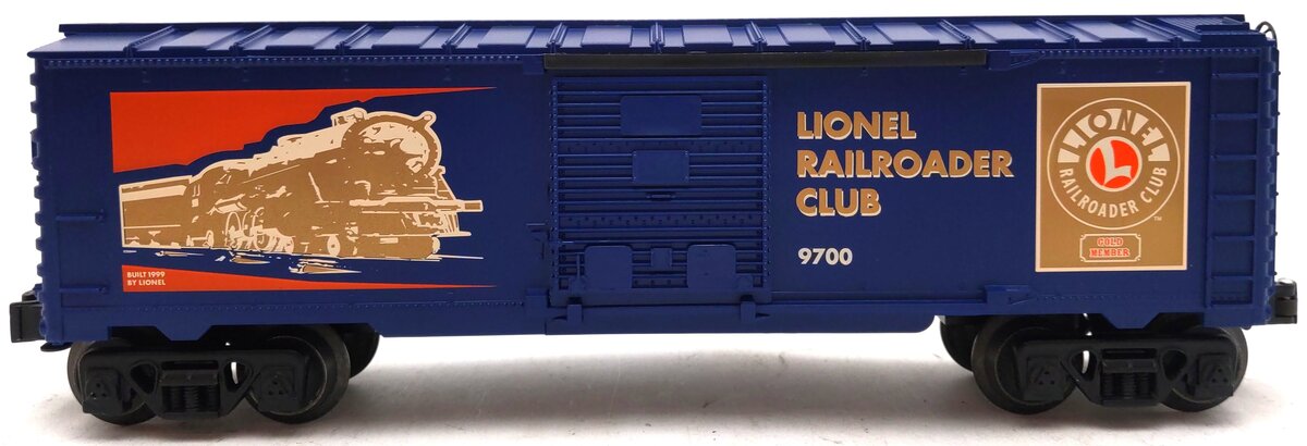 Lionel 6-19978 O Gauge Lionel RR Club Gold Member Boxcar Set LN/Box