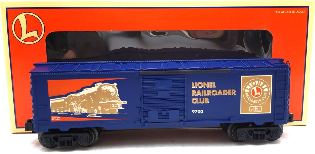 Lionel 6-19978 O Gauge Lionel RR Club Gold Member Boxcar Set LN/Box