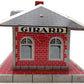 Marx 2970 Vintage O Metal Girard Whistle Station VG