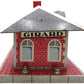 Marx 2970 Vintage O Metal Girard Whistle Station VG