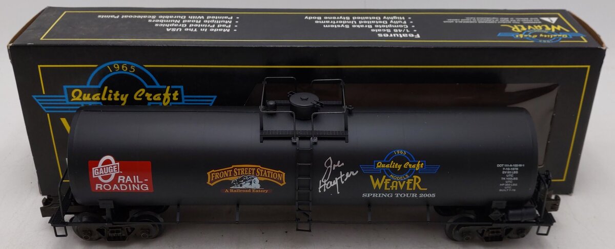 Weaver O Gauge 2005 Spring Tour 50' Tank Car EX/Box