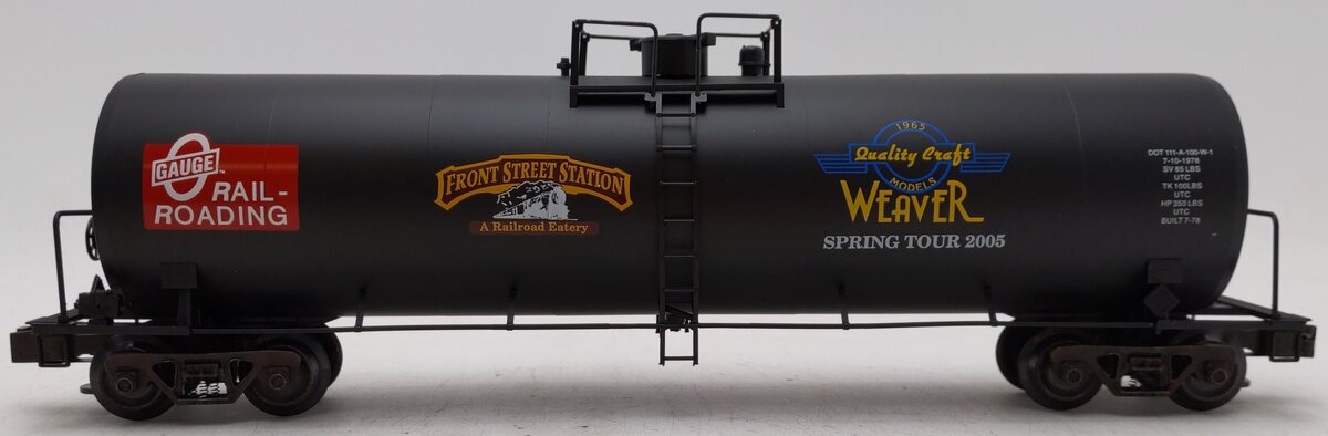 Weaver O Gauge 2005 Spring Tour 50' Tank Car EX/Box