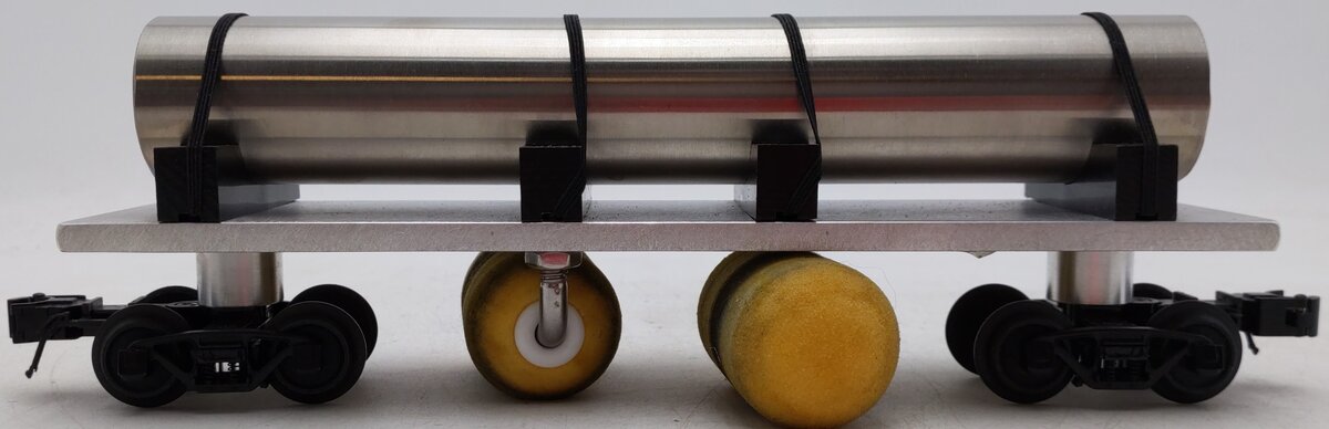 R&L Lines 674 O Gauge Track Cleaner Truck Freight Car w/ Track Cleaners EX/Box