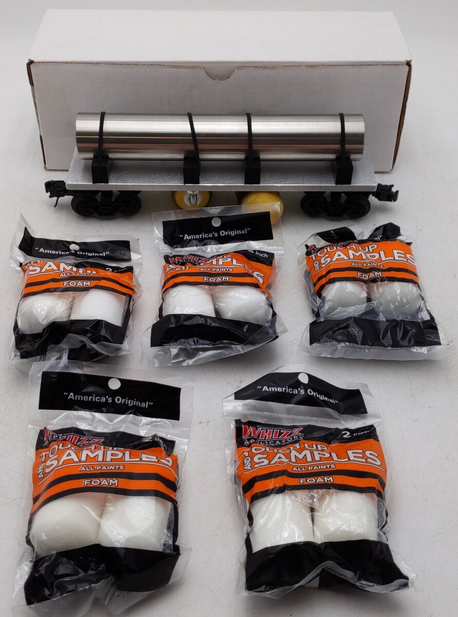 R&L Lines 674 O Gauge Track Cleaner Truck Freight Car w/ Track Cleaners EX/Box
