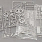 Trumpeter 00911 1:16 M16 Halftrack w/Multiple-Gun Military Artillery Kit VG/Box