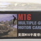 Trumpeter 00911 1:16 M16 Halftrack w/Multiple-Gun Military Artillery Kit VG/Box