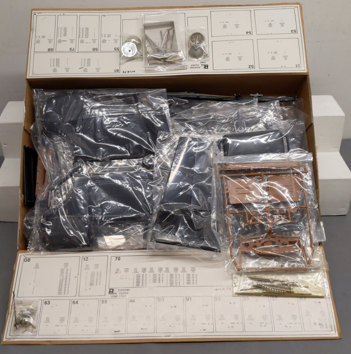 Pocher K72 1:8 Scale 1932 Rolls-Royce Phantom II Sedanca Coupe Model Kit EX/Box