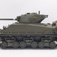 Tamiya Custom 1:16 2.4 GHz RC US M4A3E8 Sherman Medium Tank w/Futaba Controller EX