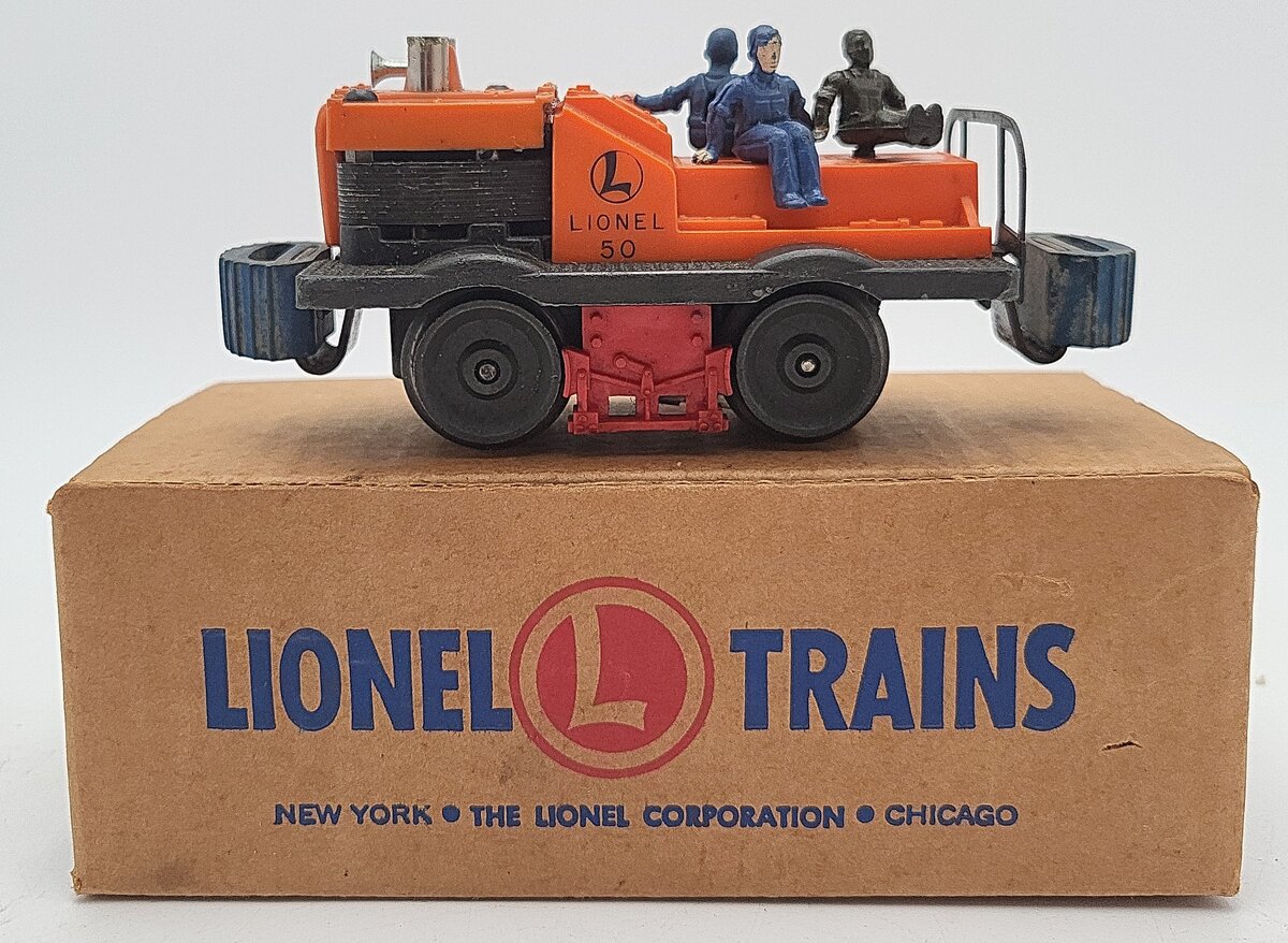 Lionel 50 Vintage O Motorized Gang Car EX/Box
