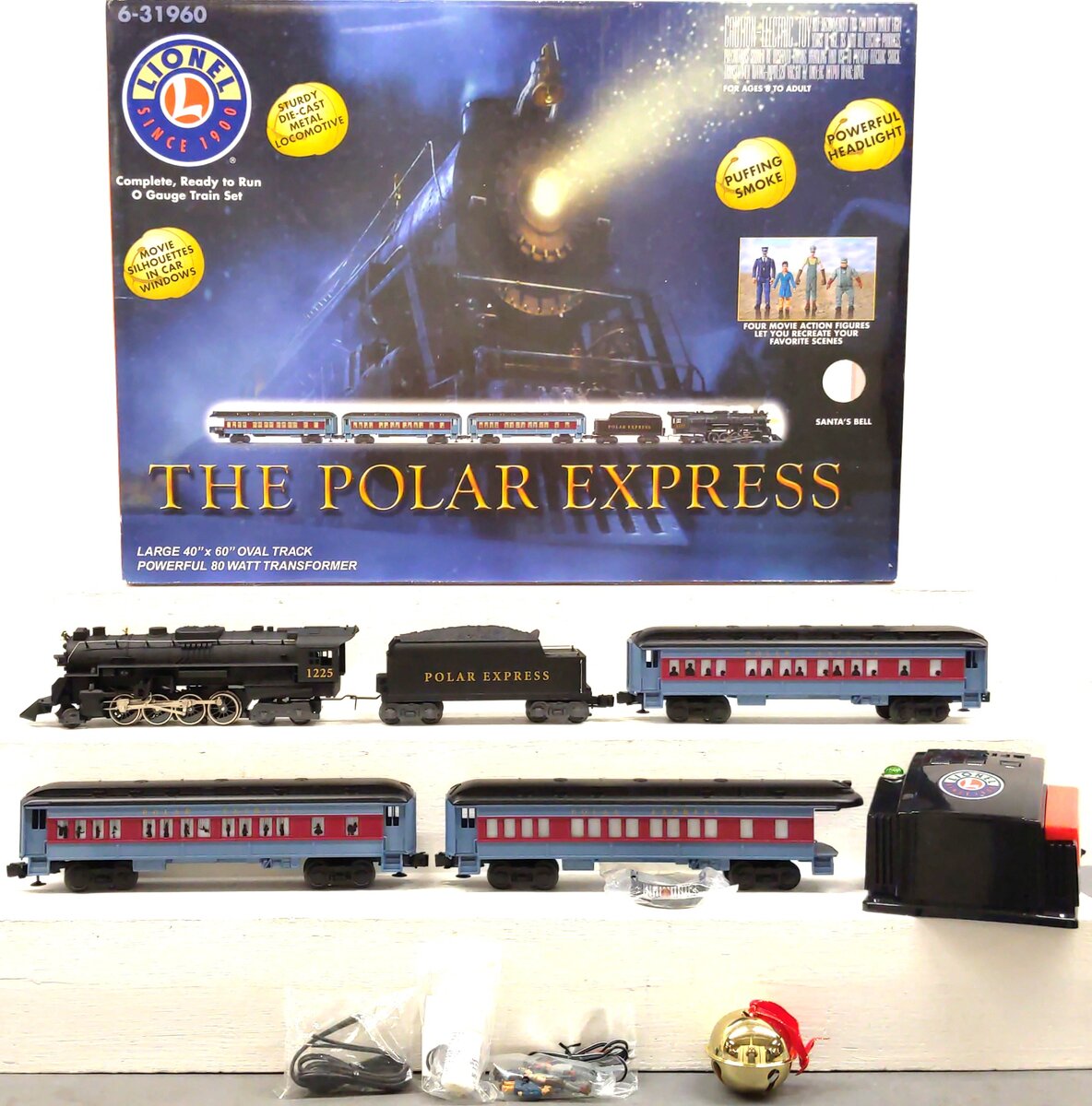 Lionel 6-31960 O Gauge The Polar Express Steam Train Set (No Track) LN/Box