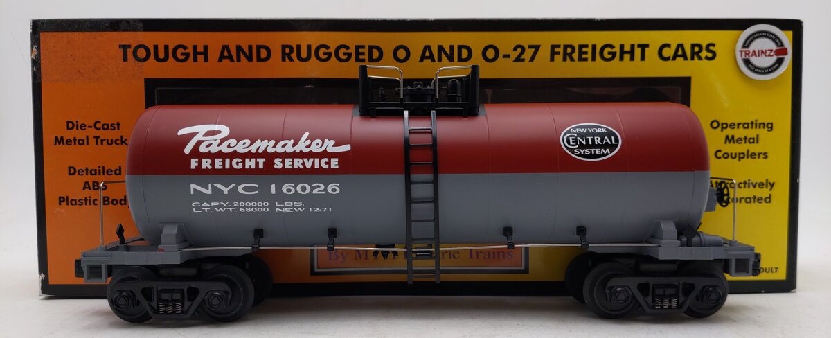 MTH 30-73182 O Gauge New York Central Modern Tank Car #16026 LN/Box