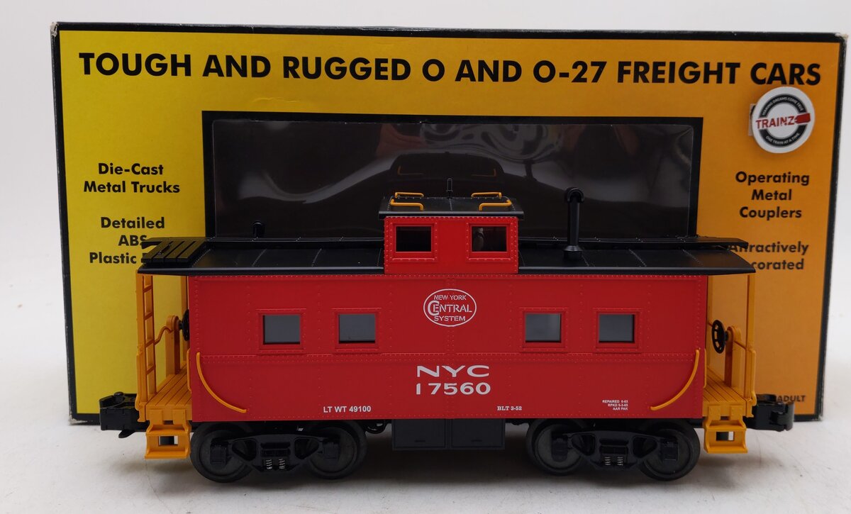 MTH 30-77013 O Gauge New York Central Steel Caboose #17560 LN/Box