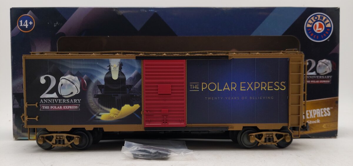 Lionel 2426800 O The Polar Express 20th Anniversary PS-1 Boxcar LN/Box