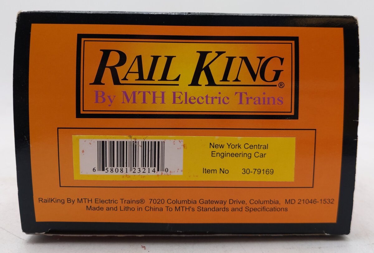 MTH 30-79169 O Gauge New York Central Engineering Car#24037 LN/Box