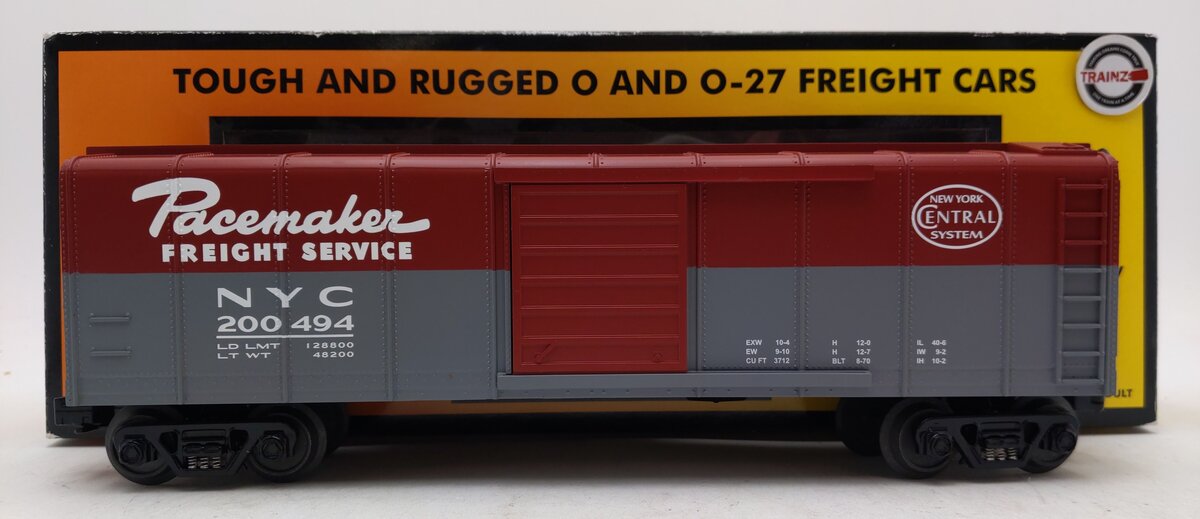 MTH 30-74021 O Gauge New York Central Rounded Roof Box Car #200494 LN/Box