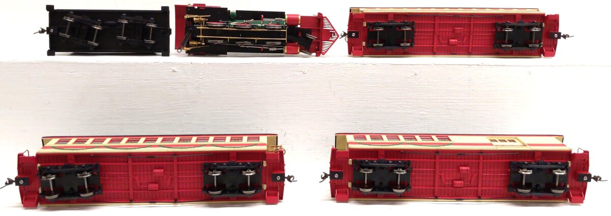Bachmann 25006 On30 North Pole Express Passenger Train Set LN/Box