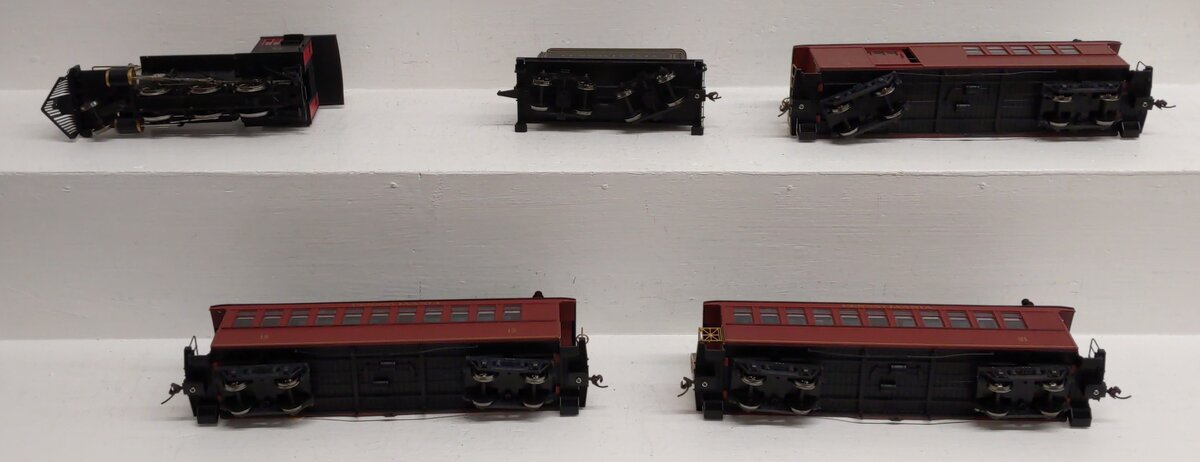 Bachmann 25003 On30 Pennsylvania Christmas Village Passenger Set EX/Box